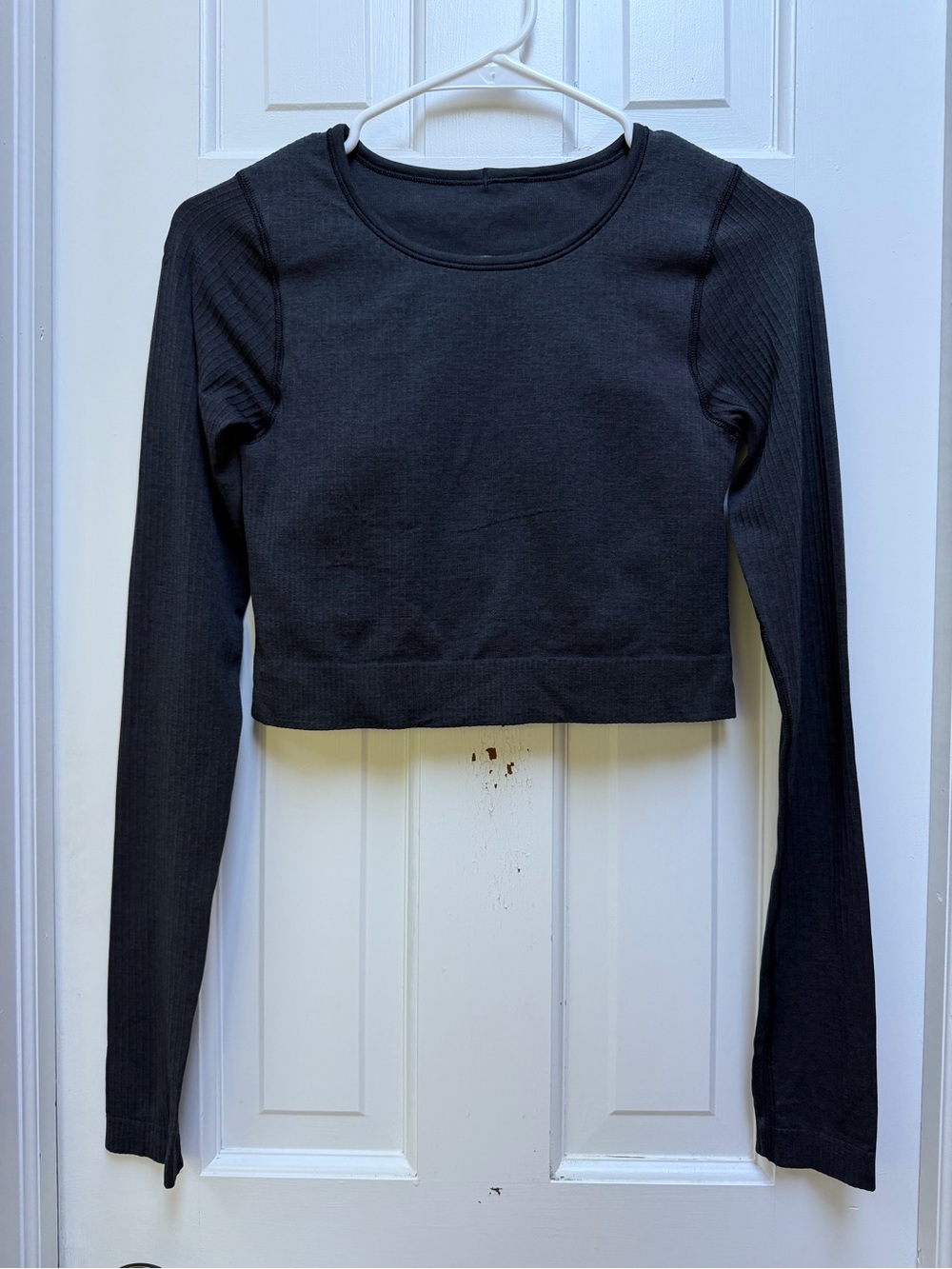 Lululemon Women’s Ebb to Street Cropped Long Sleeve Top